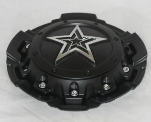 DROPSTARS SATIN BLACK WHEEL RIM CENTER CAP 6032K138 LG1205-20 6033L217 LG1204-28 - Picture 1 of 2