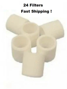 24 x DCI 7248 Filter Element 40 Micron 11/16" diameter x 3/4" height 1/8" FPT - Picture 1 of 1