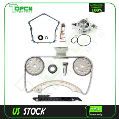 Kit de cadena de distribución de junta de cubierta de distribución de bomba de agua para Chevrolet HHR 2009-2011 2,2 L Foto 1 de 4