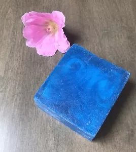 BLUEBERRY PIE vegan glycerin bar soap(4.5 oz) - Picture 1 of 8