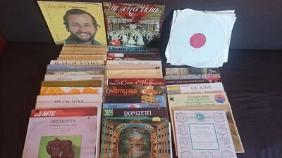 Gros lot de 46 vinyles Classique Donizetti Liszt ... - Photo 1/4