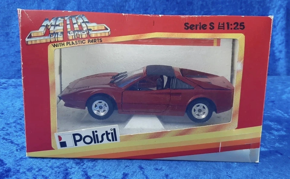 FERRARI 308 GTB POLISTIL SCALA 1/25. Nuova mai Giocata! - Immagine 1 di 4