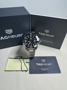 TAG Heuer Aquaracer Men's Black Watch - WAY201A.BA0927 - Picture 1 of 7