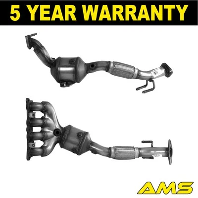 Fits Ford Focus C-Max 1.6 Catalytic Converter Euro 6 Front AMS 1719502 - Image 1 of 4