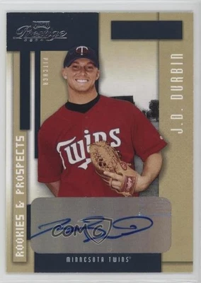 2004 Playoff Prestige Rookies & Prospects Auto JD Durbin #105 Auto - Image 1 of 2
