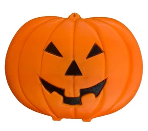 Vintage Halloween TPI Canada Lighted Pumpkin Face Blow Mold 19x15x2 - Picture 1 of 7