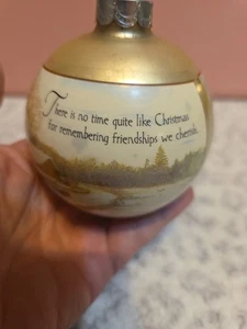 Ornamento Hallmark vintage datato 1979 amicizie  - Foto 1 di 9