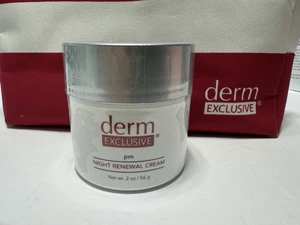 Derm Exclusive PM Night Renewal Cream 2 oz Factory Sealed NEW - Picture 1 of 2