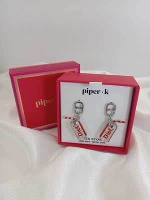 Piper K Diet Soda Can Dangle Earrings Novelty Fun Jewelry - Image 1 of 4