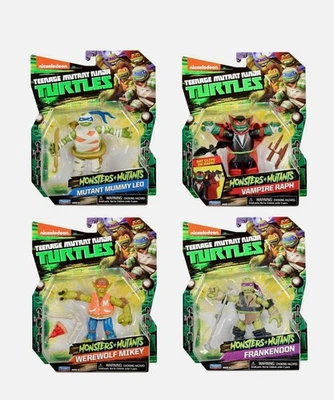 Teenage Mutant Ninja Turtles TMNT Bundle Pack Monsters & Mutants Playmates Toys - Image 1 of 4
