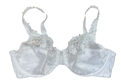 Sujetador Bali Mujer Encaje Deseo Minimizador Con Aros 3573 Bordado Blanco Talla 38C Foto 1 de 4