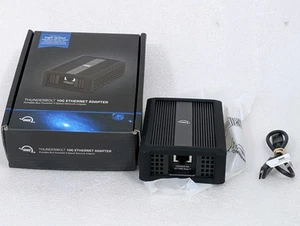 Thunderbolt 3 10G Ethernet Adapter, for High-Speed Network Connections, RJ45 ... - Photo 1/10