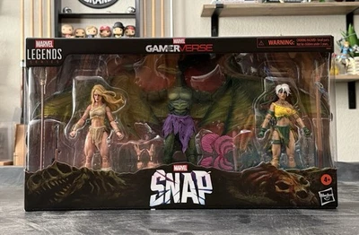 Paquete de 3 Hasbro Marvel Legends Series Gameverse Savage Land exclusivo de la SDCC 2025 Foto 1 de 2