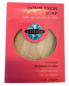 CLEAR ESSENCE Complexion Soap with alpha hydroxy acid  5. oz/150gm - Picture 1 of 3