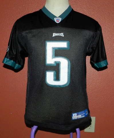 Vintage Philadelphia Eagles Donovan McNabb NFL Black Youth Jersey Size Large Cover