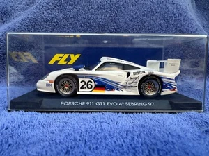 FREE SHIPPING 1/32 SCALE FLY #26 1997 PORSCHE 911 GT1 EVO MOBIL SEBRING NOS - Picture 1 of 6