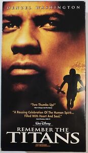 Remember the Titans VHS 2001