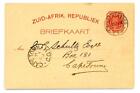 1896 Transvaal stationery postcard to Cape Town from Johannesburg
