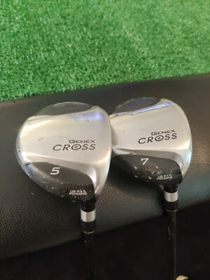 Nickent Genex Cross 5-7 Wood Set Regular Flex Graphite Shaft - Image 1 of 4