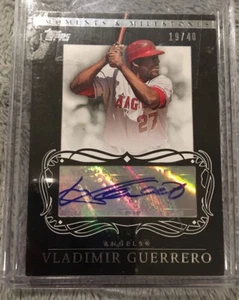 2007 Topps Signed Vladmir Guerrero/1999 SP Beckett 7.5/2004 UD patch - Picture 1 of 8