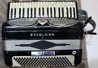 Vintage Excelsior Accordiana Model 306 Piano Accordion Made Italy Accordion