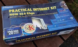 Practical Peripherals 366 5913US 33.6 KBPS External Data/Fax Modem Open Box - Picture 1 of 1