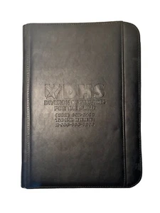 Schwarz Padfolio Notizbuch Organizer - Bild 1 von 4