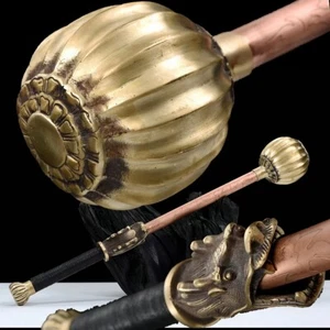 Messinghammer Meteorhammer 神龙铜锤 Chinesischer Kampfsport KUNG-FU Hammer Übung - Bild 1 von 16