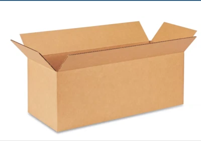 50-Pack 22x8x8 Uline Shipping Box Long 22"L 8"W 8"H Corrugated S-22654 200Lb - Image 1 of 3