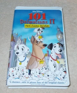 2002 Walt Disney VHS Release 101 Dalmations II Patch's London Adventure - Picture 1 of 3