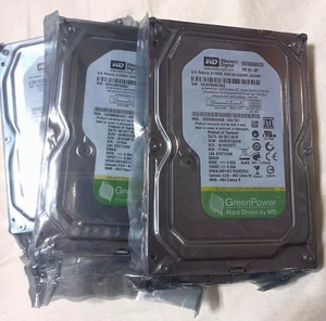 New 3x WESTERN DIGITAL - Disque Dur 500 Go - WD5000AVDS - WD AV-GP -Audio/Vidéo - Afbeelding 1 van 1