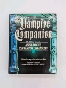 The Vampire Companion 1st EDITION 1993 Katherine Ramsland Anne Rice - Picture 1 of 15