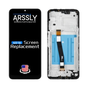For Samsung Galaxy A22 5G A226 Display Touch Screen Assembly Replacement + Frame - Picture 1 of 9