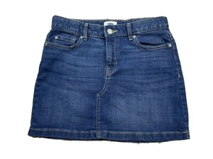 Old Navy Girls Denim Jean Skirt Blue Size 16 (Waist 28") - Picture 1 of 24
