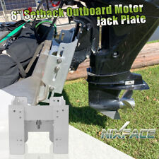 NIXFACE Aluminum 8'' Adjustable Outboard Boat Jack Plate Replacement JPL4800