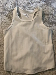 White Abercrombie Kids Tank Top Size 9/10 - Picture 1 of 2