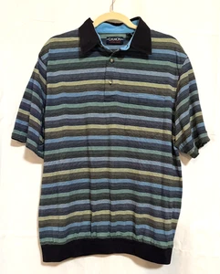 Short Sleeve DAMON Banded Waist Mens XL Pullover/Shirt;Collar & 3 Button Closure - Picture 1 of 10