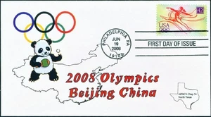 2008 Olympics in Beijing- FDC- Chapter 56 Cachet -selling for AFDCS chap 56 - Picture 1 of 1