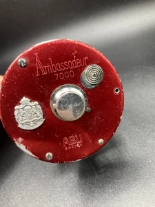 Vintage Abu Garcia Ambassadeur 7000 Angelrolle. Gut funktionierende Rolle - Bild 1 von 6