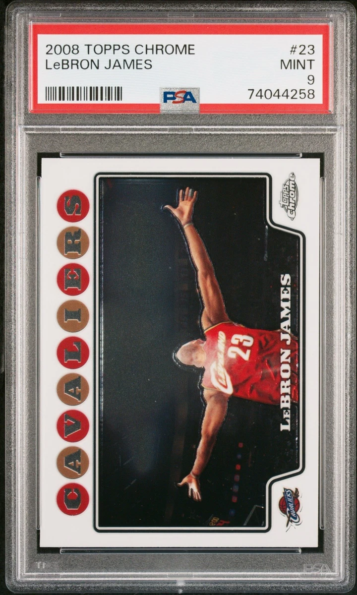 NBA カード Lebron James Topps Chrome PSA9 NBA カード Lebron James Topps Chrome PSA9 NBA カード Lebron James
