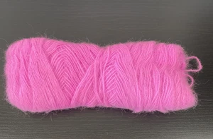 Unbranded Mohair Yarn Bright Neon Pink - Picture 1 of 3
