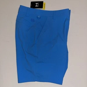 32 - Under Armour UPF 50 Blue UA Fish Hunter 2.0 Pier Shorts 1383562 Men’s $70 - Picture 1 of 7