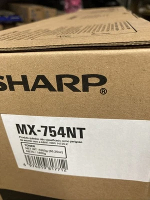 New Genuine Sharp MX-754NT Black Toner Cartridge - Image 1 of 4