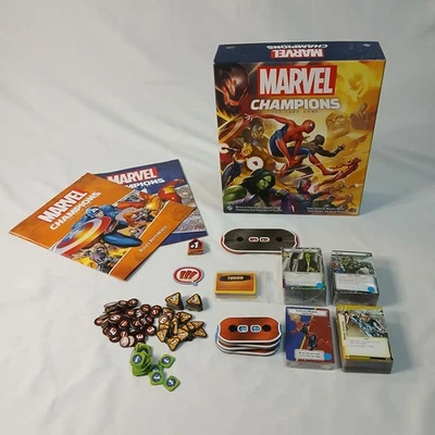 Marvel Champions Card Game Core Set- 100% Complete some cards still sealed - Image 1 of 4