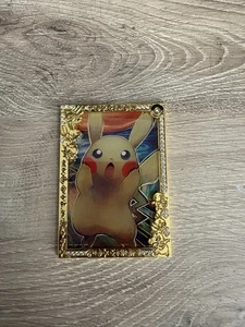 🔥Pokémon Eif Origin 2.0 Gold Frame Pikachu Metal Card 04/18 Case Hit Non-TCG🔥 - Picture 1 of 2
