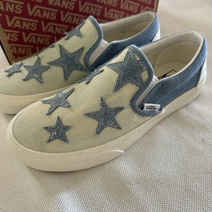 Vans Classic Starry Night Denim Damen-Slipper – Damengröße 8 neu ohne Etikett - Bild 1 von 8