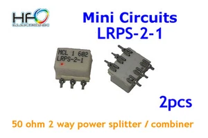 [2pcs] Mini Circuits LRPS-2-1 50 OHM 2 WAY POWER SPLITTER/COMBINER 5-500MHZ 1W - Picture 1 of 1