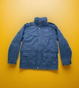 Vintage Nike Fit Storm Men’s Size L, Navy Blue, Waterproof Snowboard Ski Jacket - Picture 1 of 20