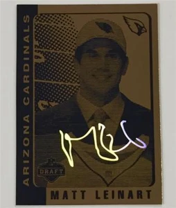 2006 Merrick Mint NFL Draft * MATT LEINART * 23-kt GOLD RC Rookie Card # /2006 - Picture 1 of 2