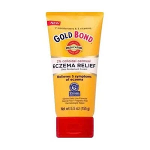 Gold Bond Crema Sollievo Eczema, 2% Farina d'Avena Colloidale - 5,5 Oz 3-24 O MIGLIORE - Foto 1 di 1